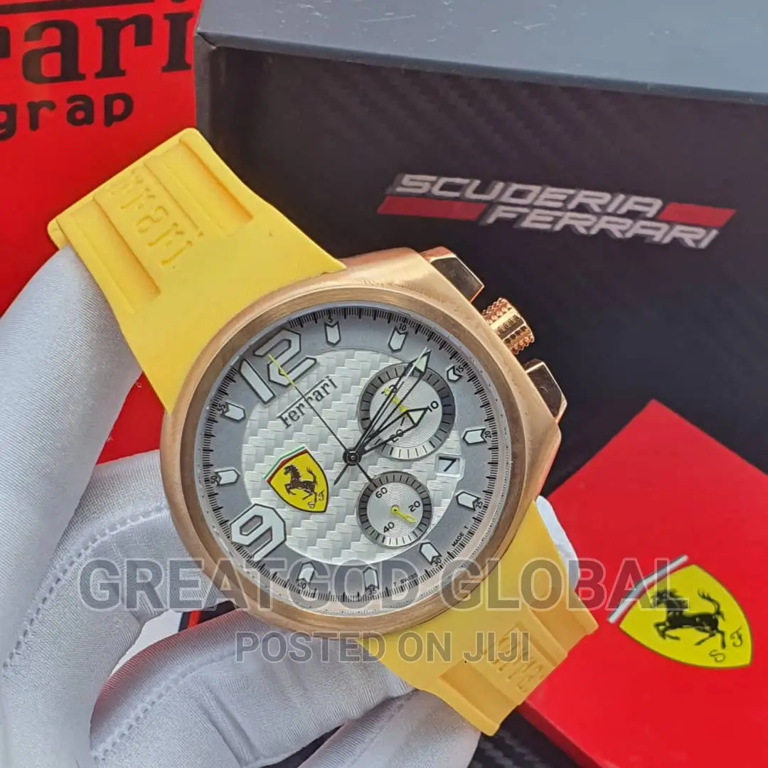 Ferrari Chronograph With Silicon