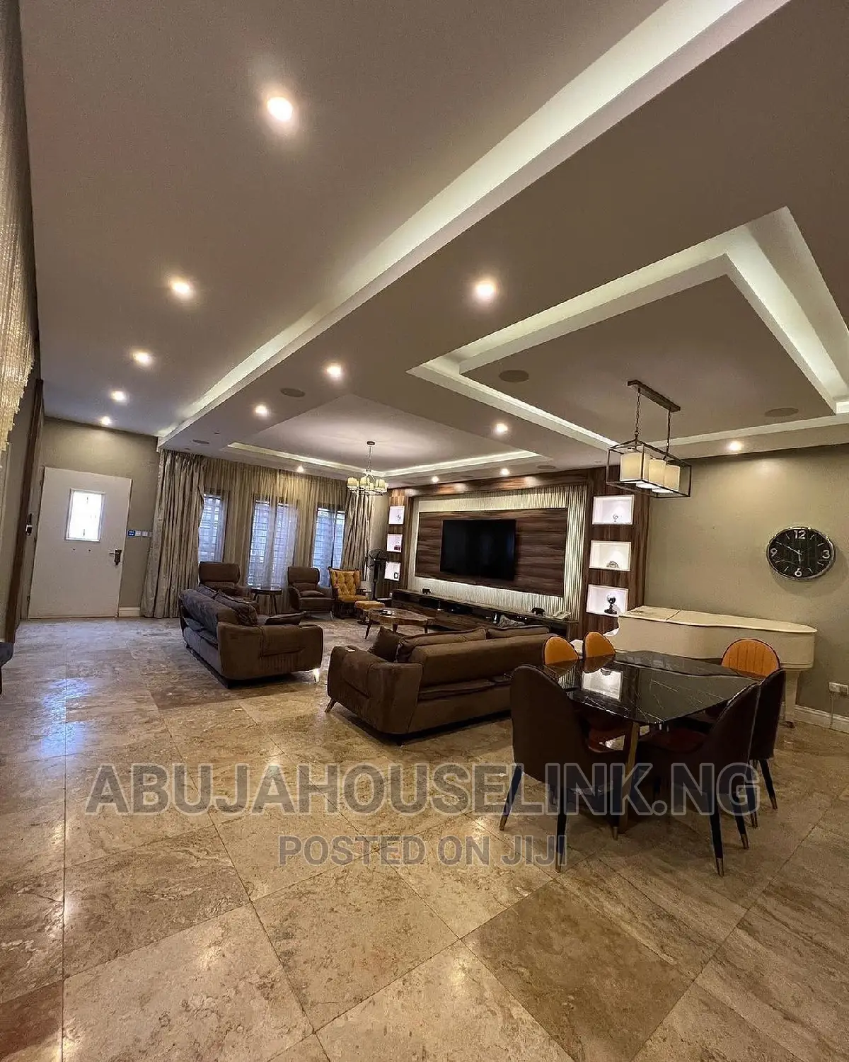 Furnished 4bdrm Duplex in Guzape/Asokoro, for sale