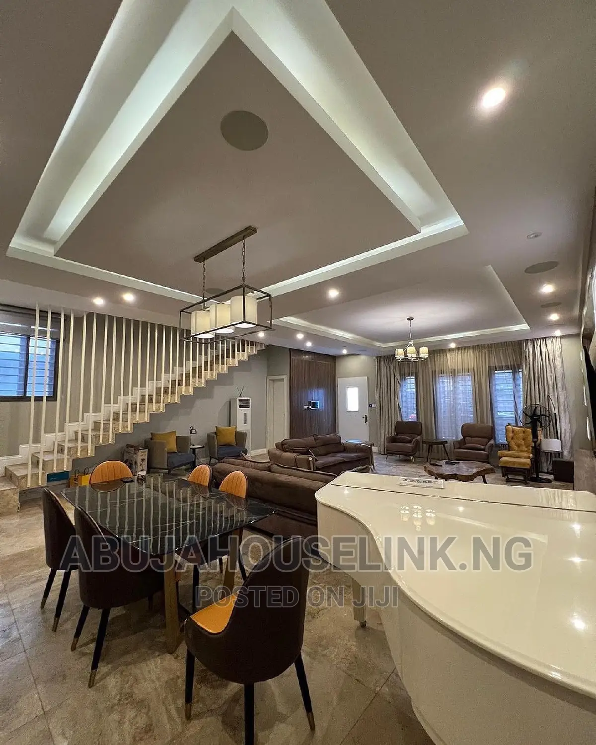 Furnished 4bdrm Duplex in Guzape/Asokoro, for sale