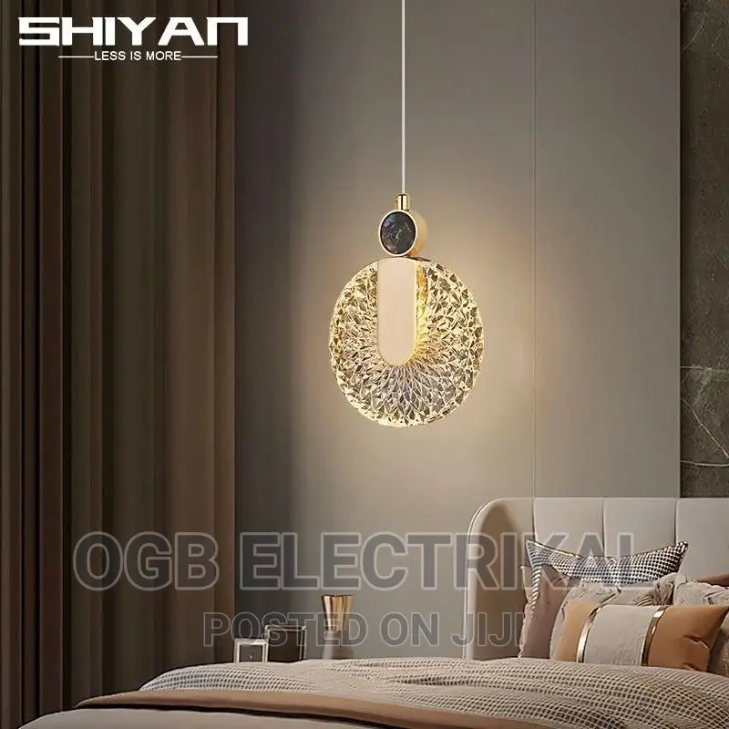 Modern Indoor Crystal Pendant Lamp
