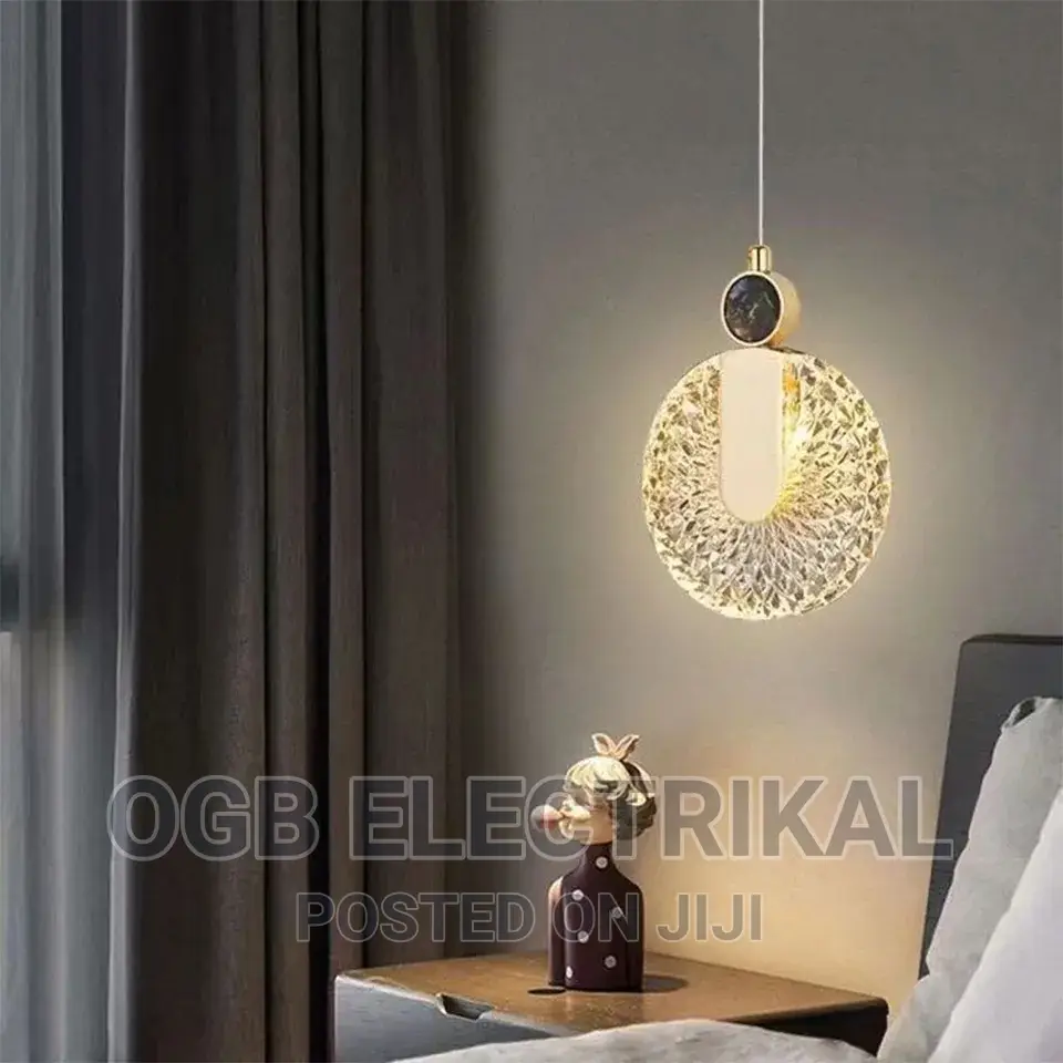 Modern Indoor Crystal Pendant Lamp