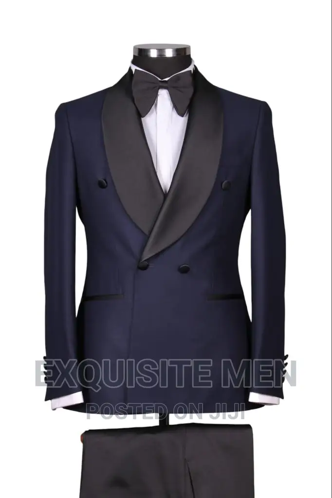 Italian Style Tuxedo Double Breasted Mario Casas Men's Suit