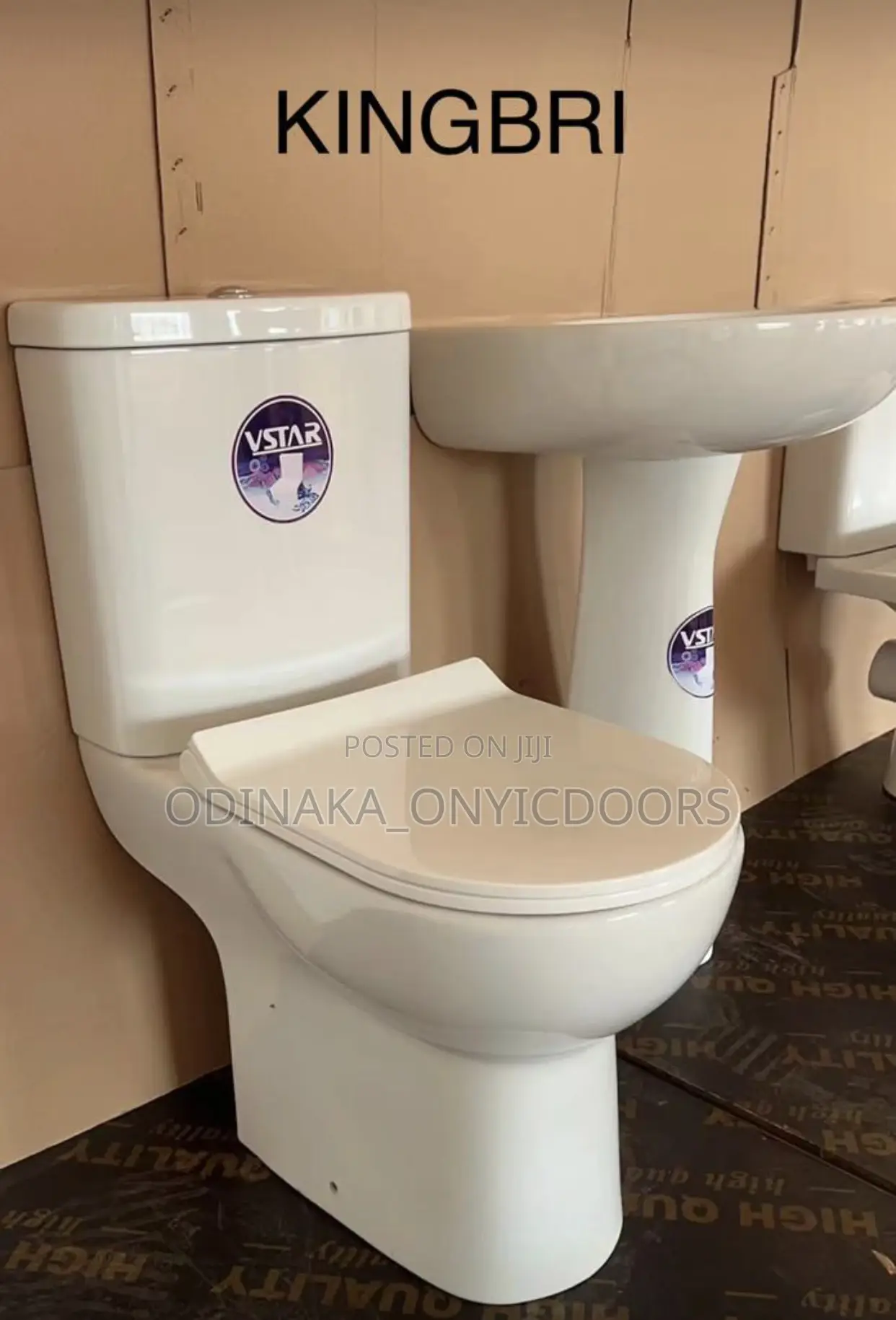 Vstar High Quality Water Closet Complete Set