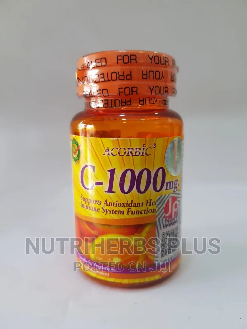 Acorbic Vitamin C Whitens Your Skin Naturally, 100mg
