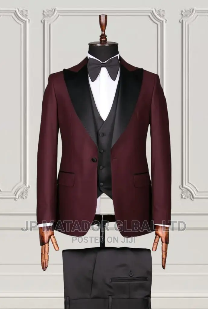 Italian Mario Tuxedo Double Breasted Suits