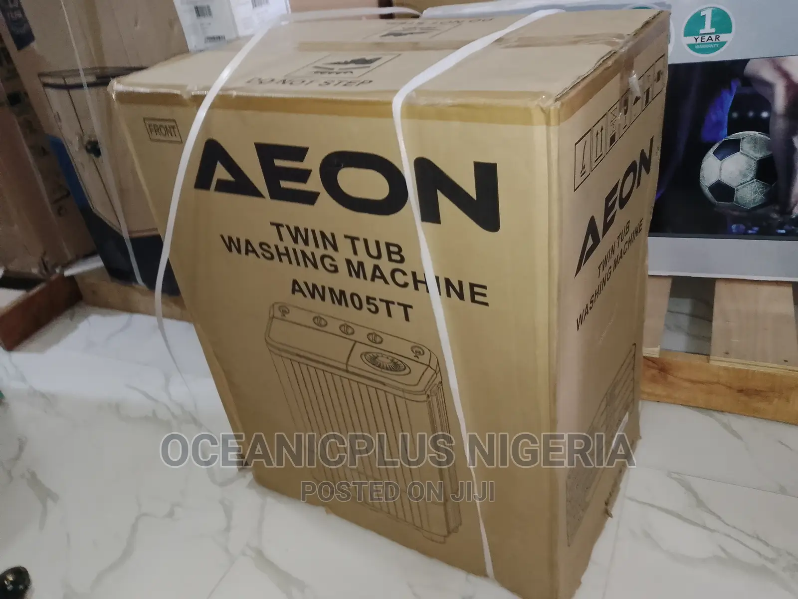 Aeon 5kg Washing Machine Wash/Spin/Dry