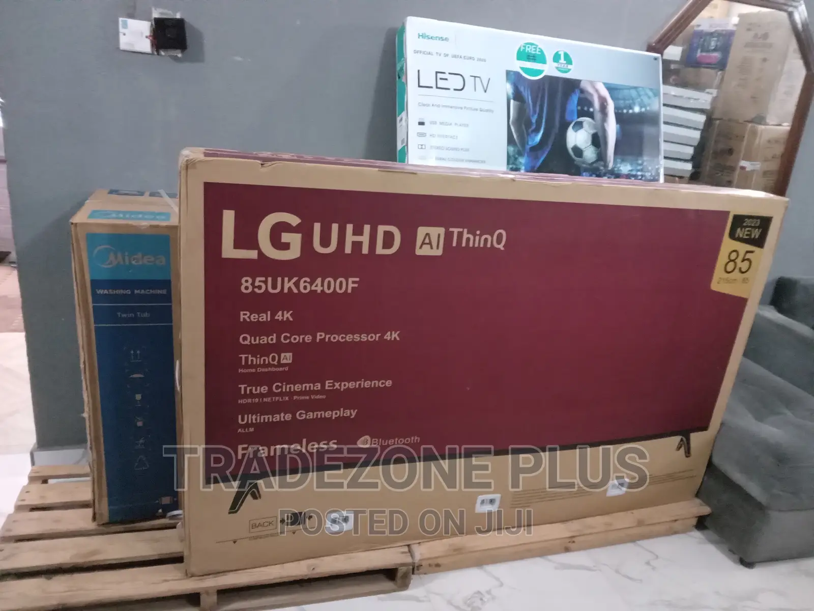Brand New 85 Inch Smart Television-85uk6400f