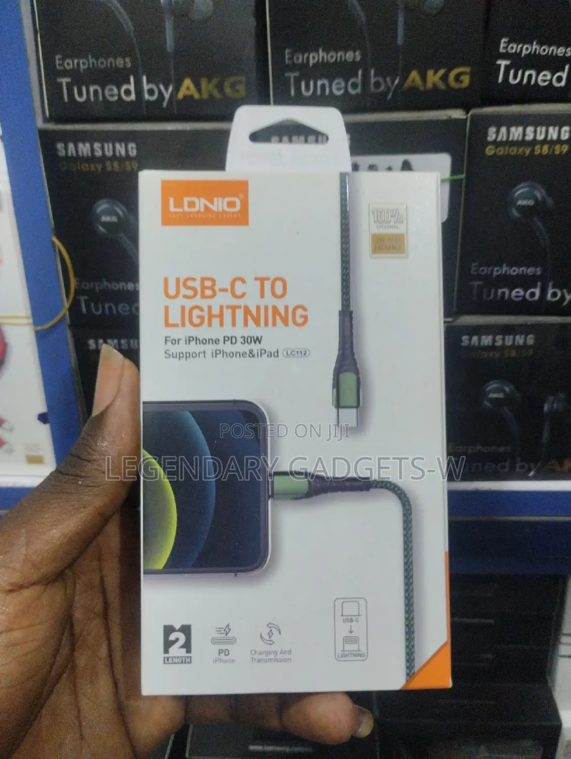 Lonio Type C to Lightning Cable 2 Meters