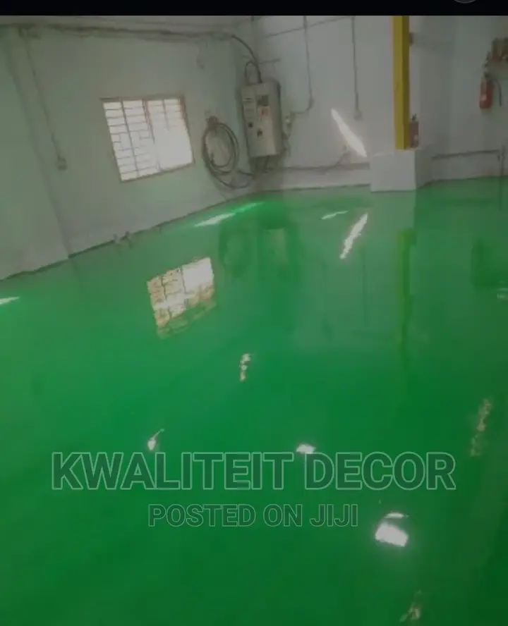 Seamless Epoxy Floor Finishing