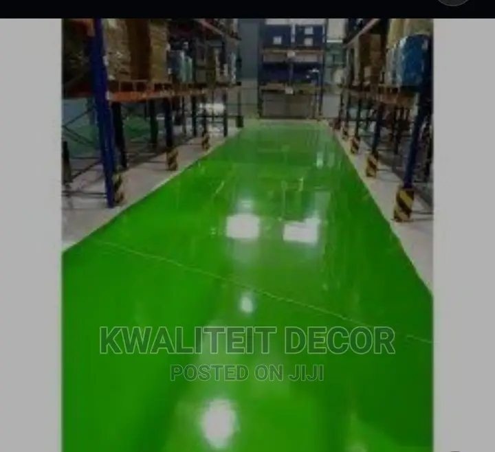 Seamless Epoxy Floor Finishing