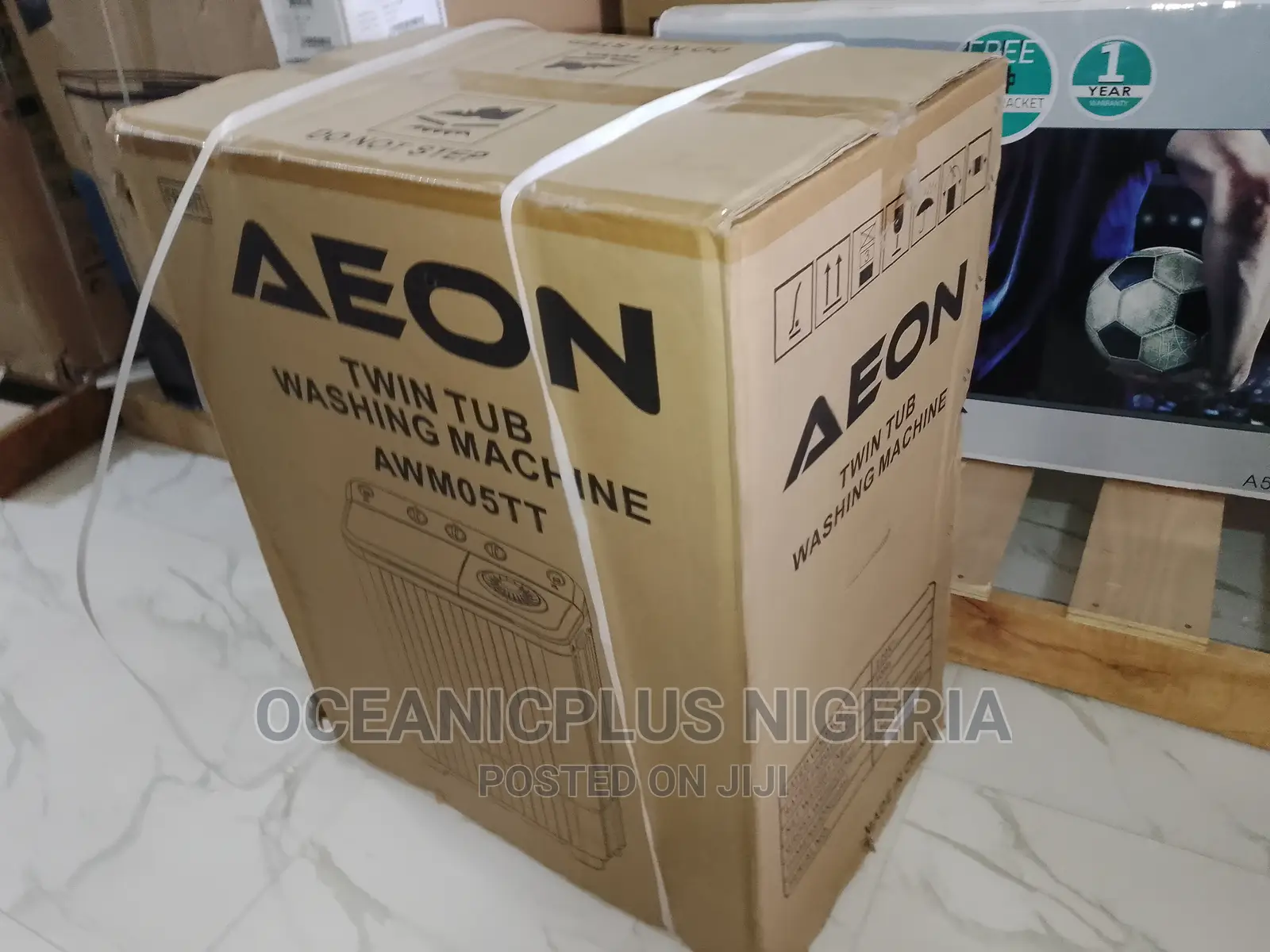 Top World Aeon 5kg Twin Tub Top Load Washing Machine