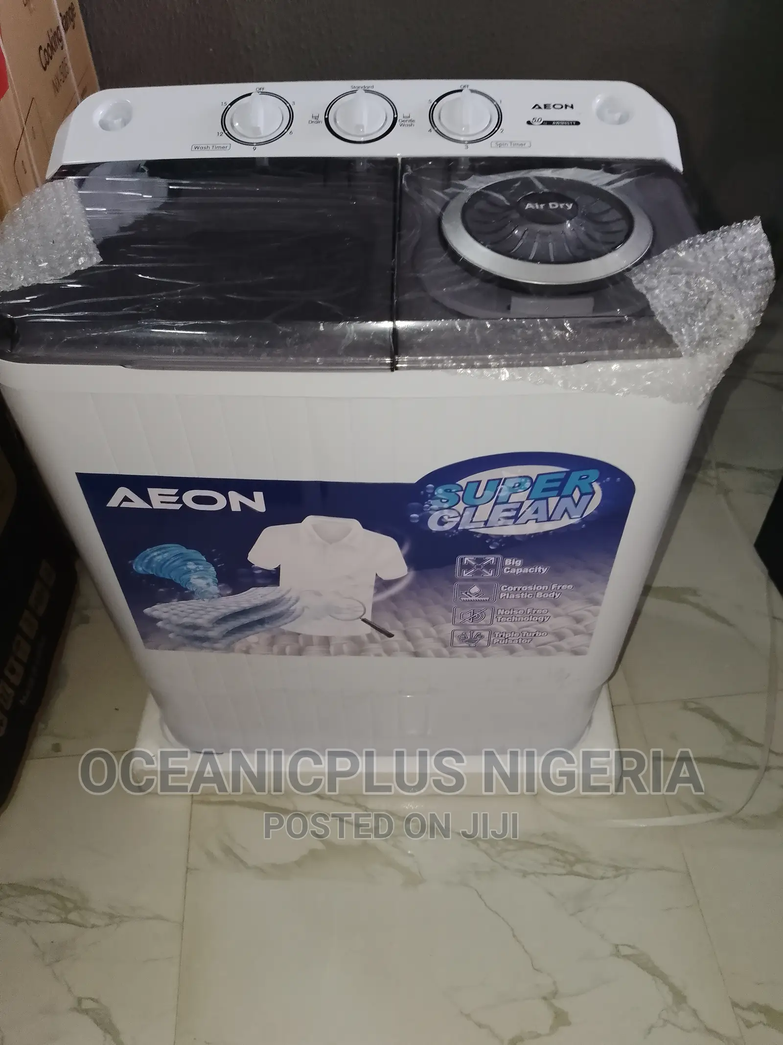 Top World Aeon 5kg Twin Tub Top Load Washing Machine