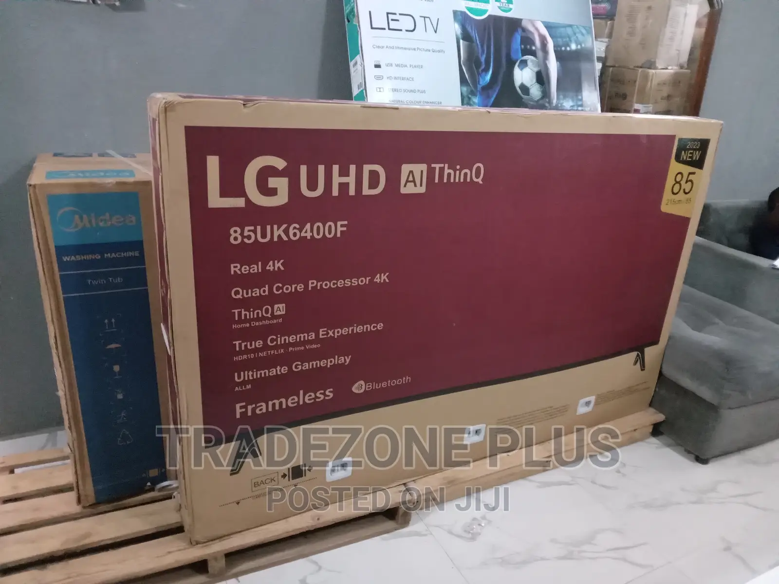 New in LG 85'' Smart Television-85uk6400f