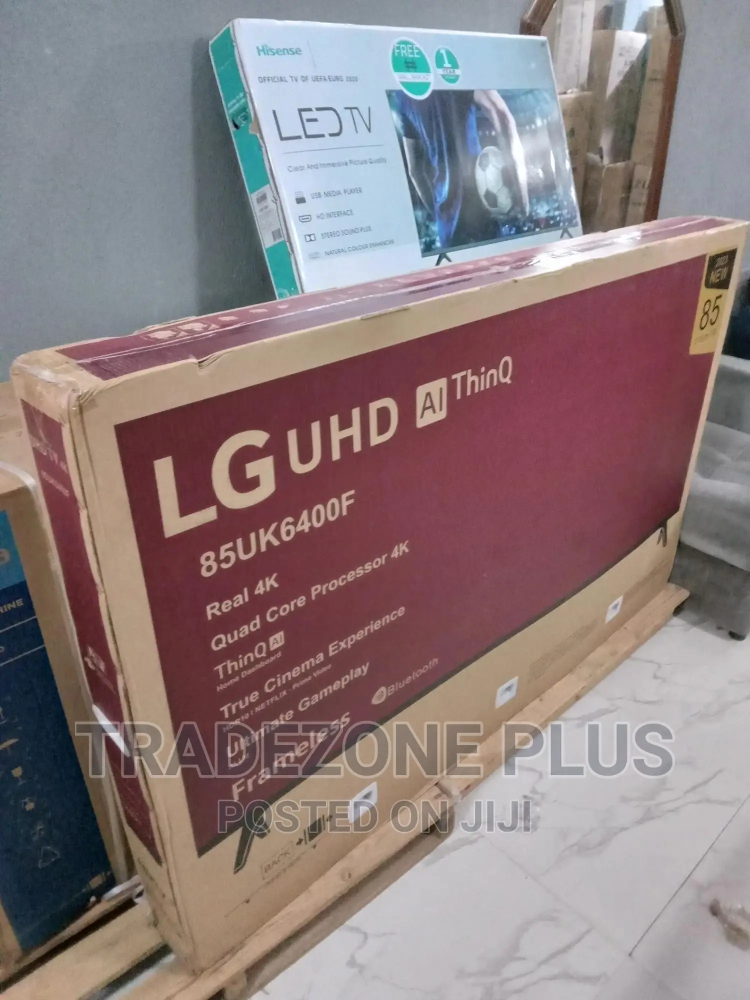 New in LG 85'' Smart Television-85uk6400f