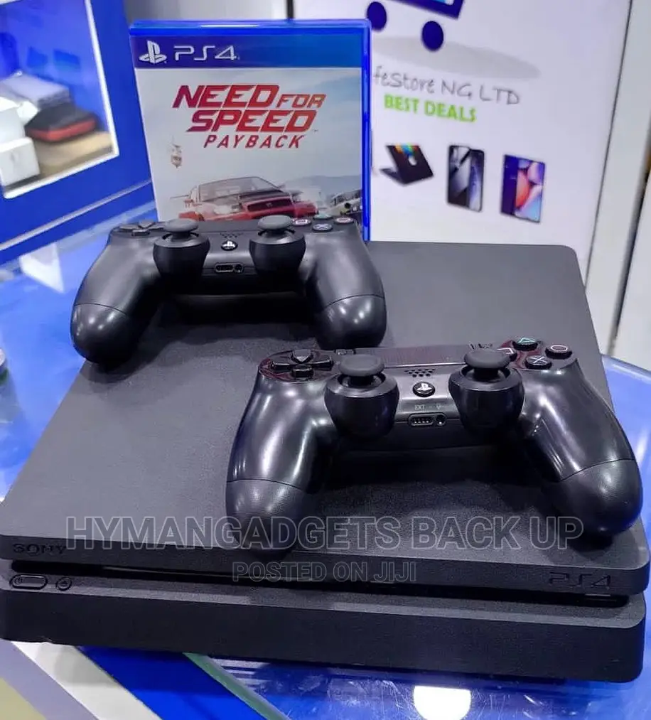 Super Neat UK Used Ps4 Slim LTB Storage With 2 CONTROLLERS