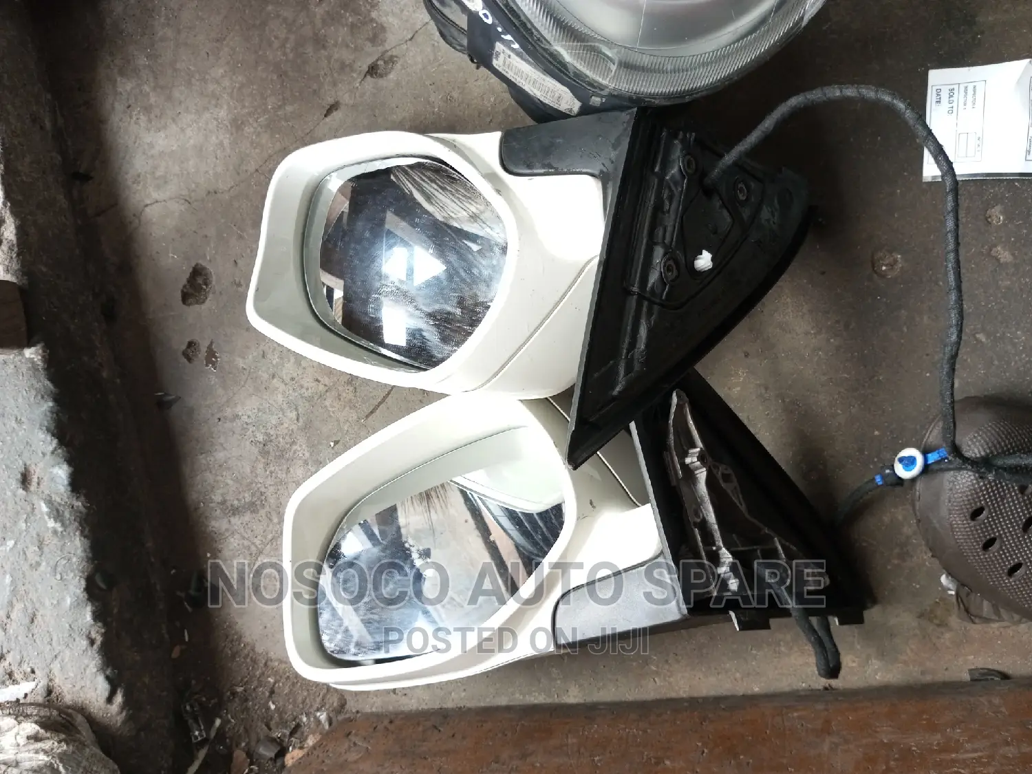 Set Of Side Mirror Porsche Cayenne 2008