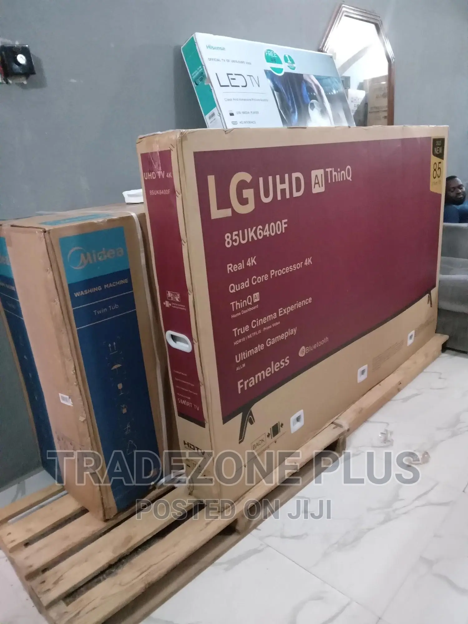 New in LG 85'' Uhd Smart TV With Bluetooth-86uk6400f