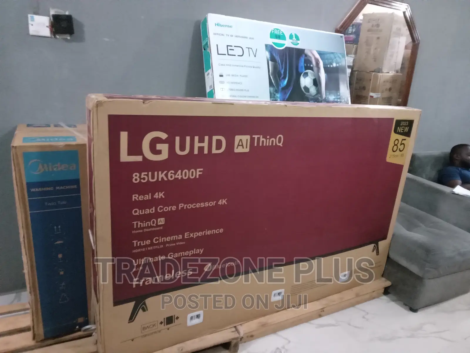 New in 85 Inch Smart Television-85uk6400f