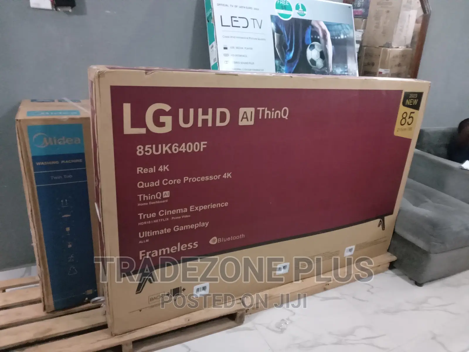 New in LG 85 Inch Uhd Smart TV With Bluetooth-85uk6400f