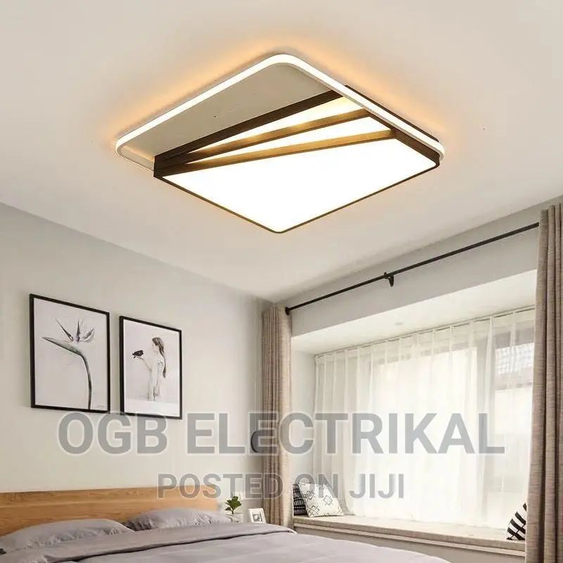 Square LED Ceiling Lamp for Bedroom