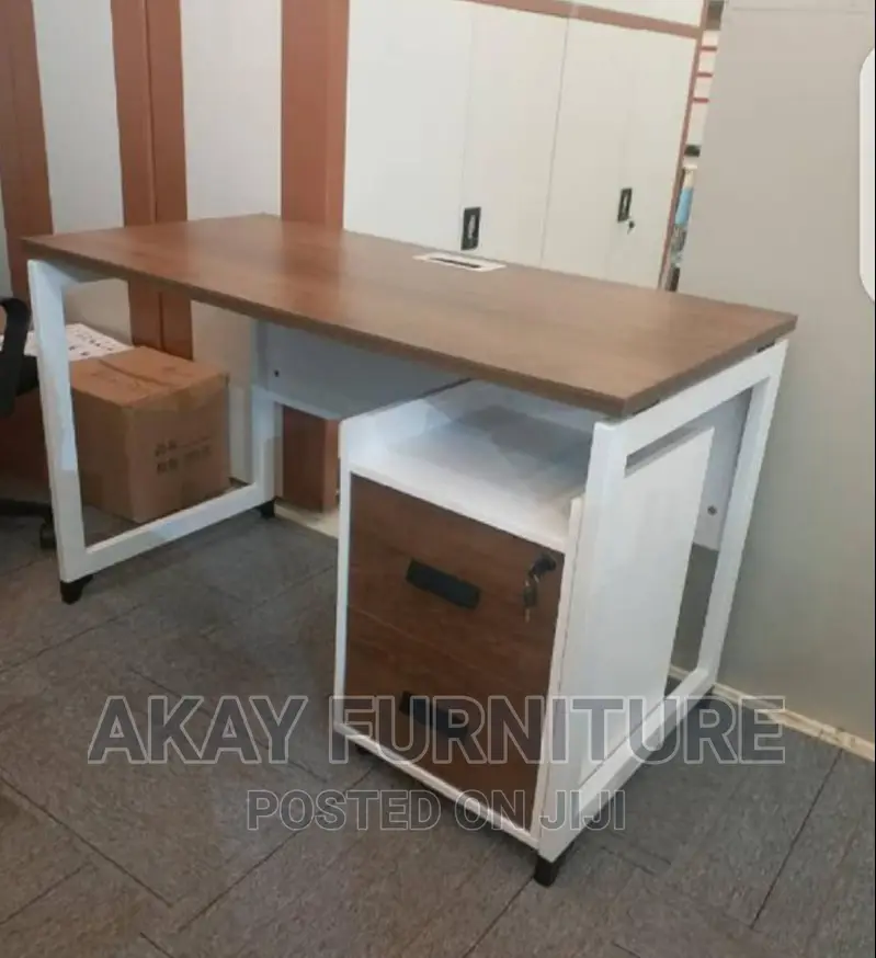 4ft Table With Mobile Drawer