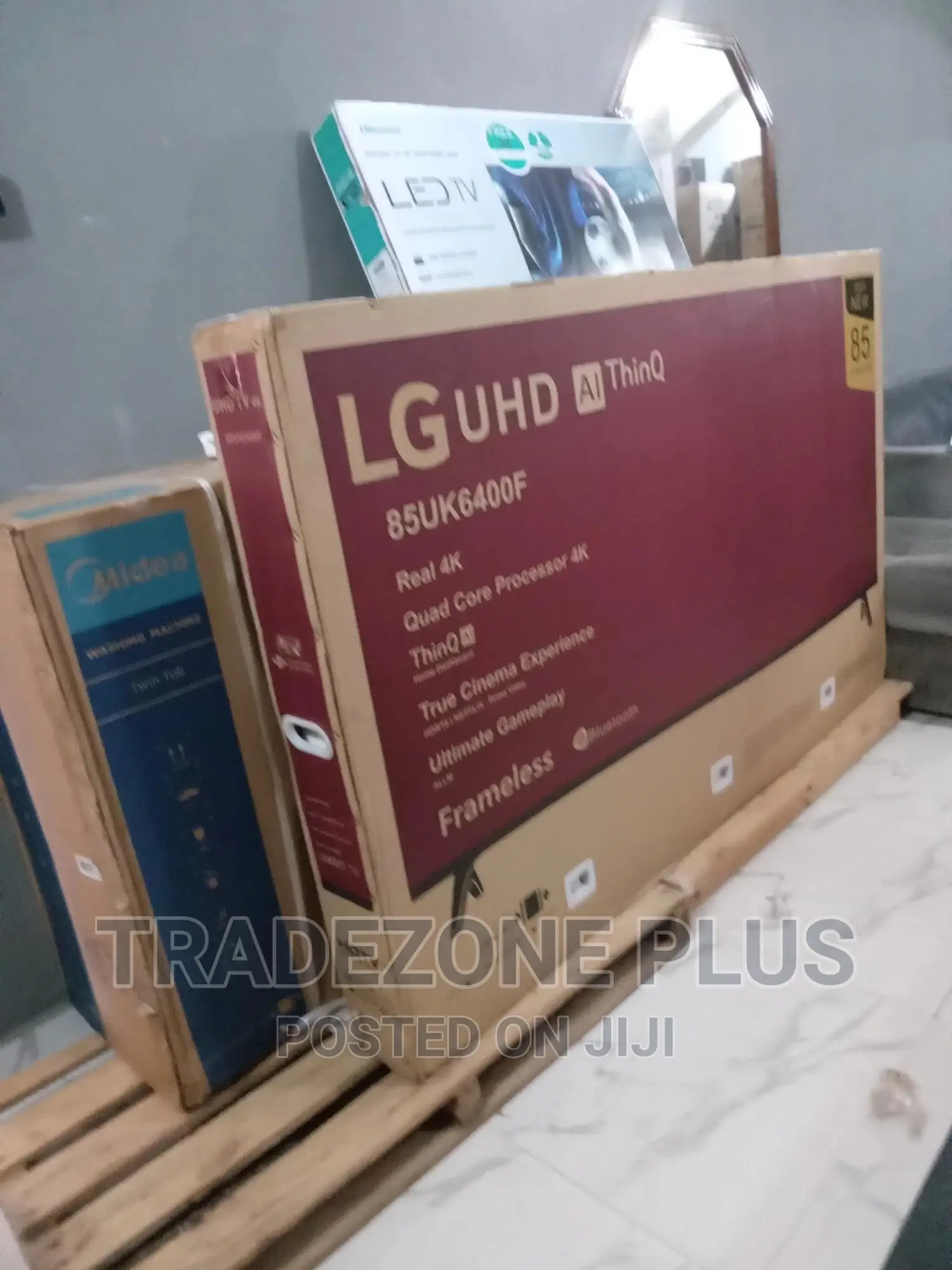 New in LG 85'' Uhd Smart TV (85uk6400f) With Bluetooth