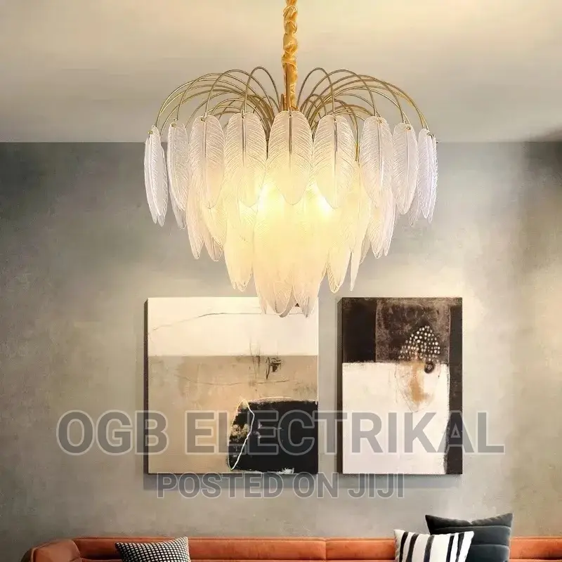 Modern Glass Chandelier