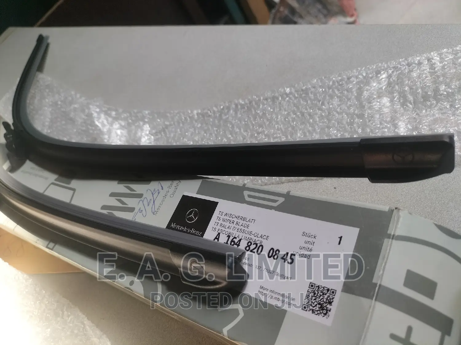 Front Wiper Blade - Mercedes-Benz 1648200845 ML350 GL450