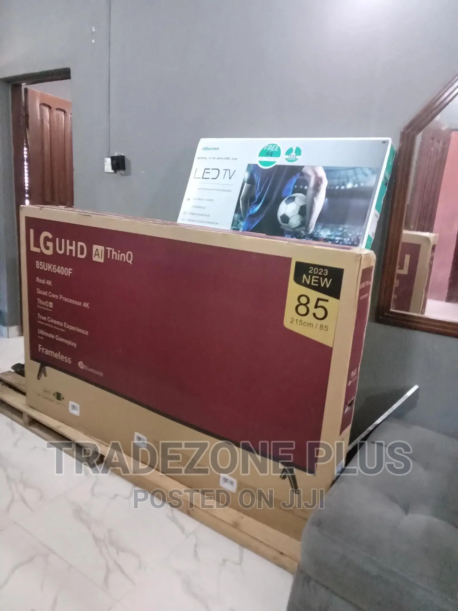 Original LG 85 Inch Uhd Smart TV With Bluetooth -85uk64007