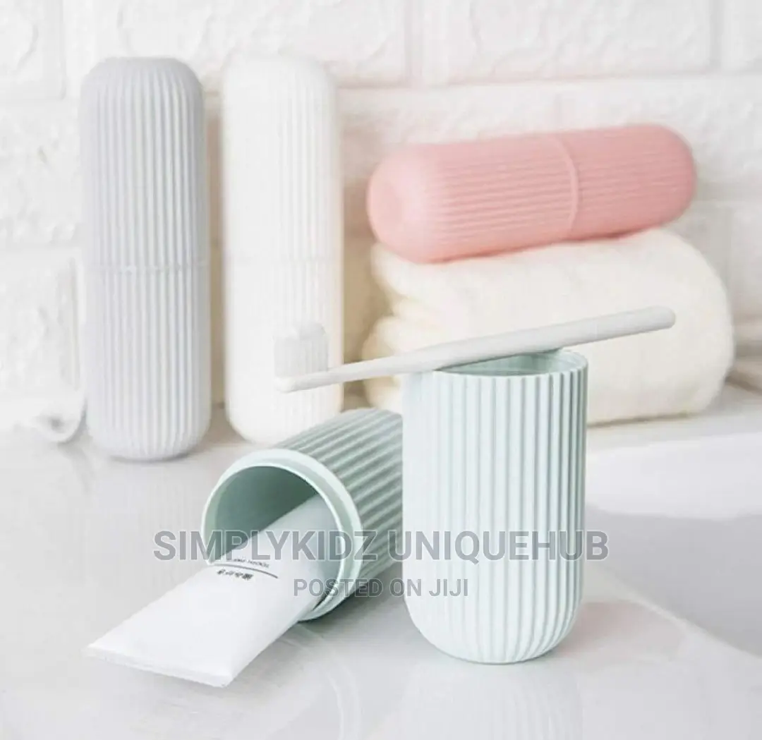 Capsule Case Toothbrush Holder