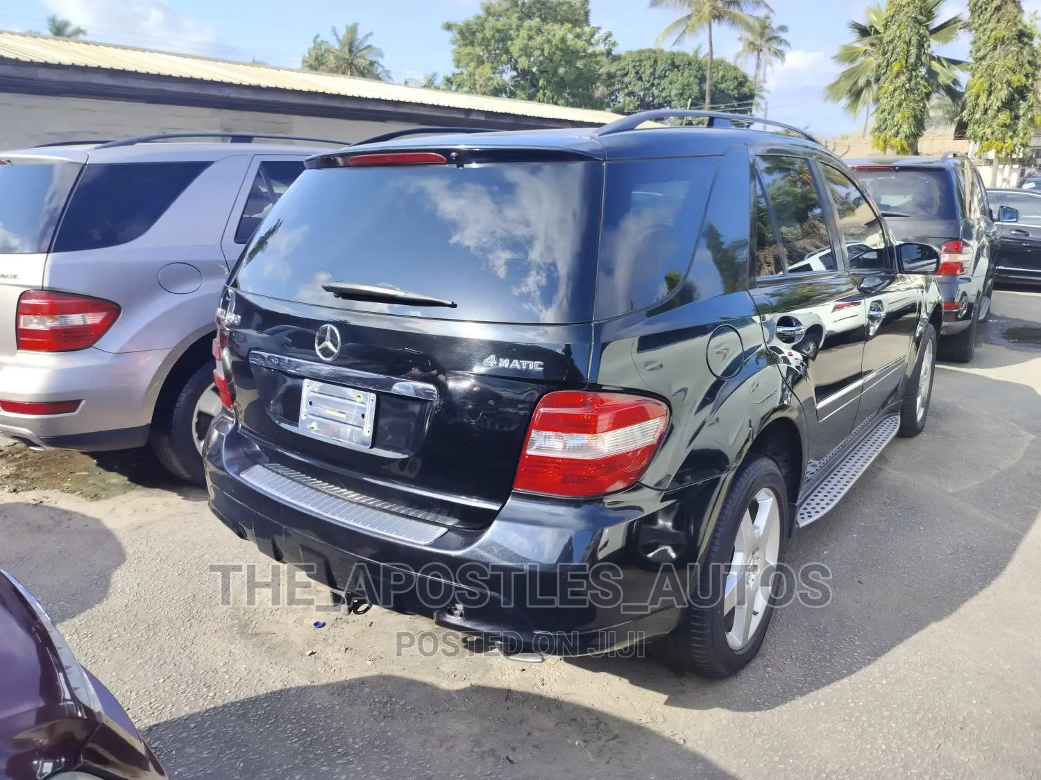 Mercedes-Benz M Class ML 550 4Matic 2008 Black