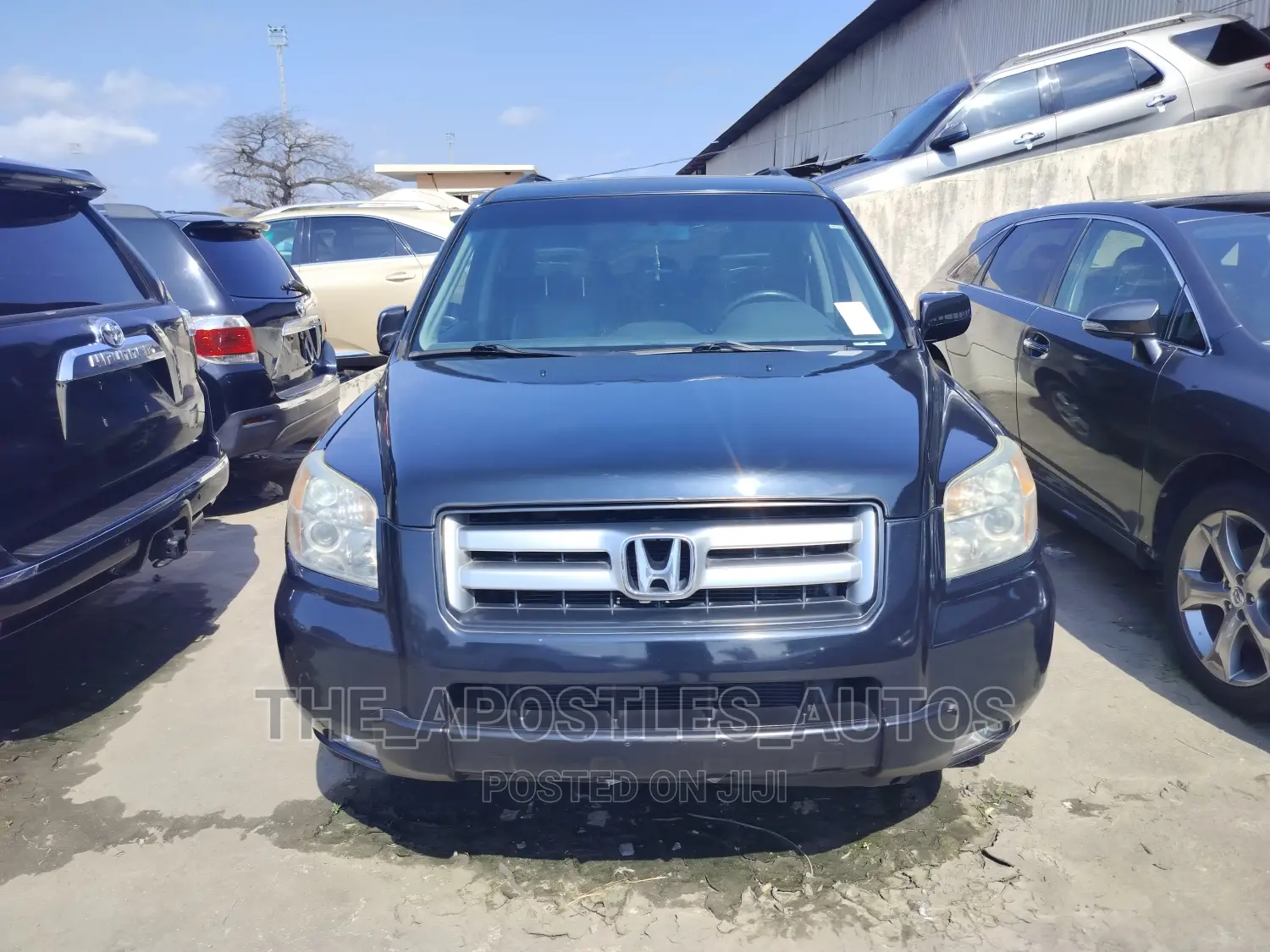 Honda Pilot EX-L 4x4 (3.5L 6cyl 5A) 2007 Black