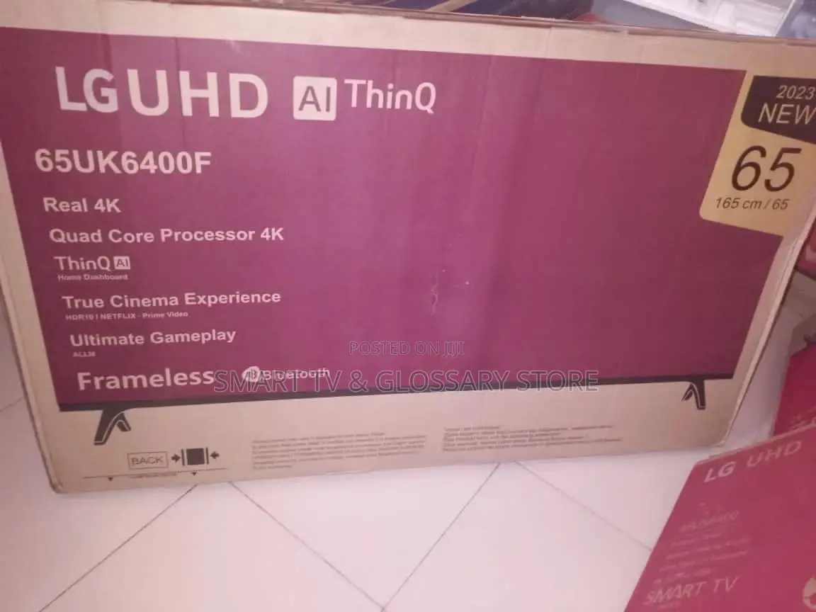 LG Tv 65 Inches A1 Thinq Bluetooth Netflix Frameless Wifi