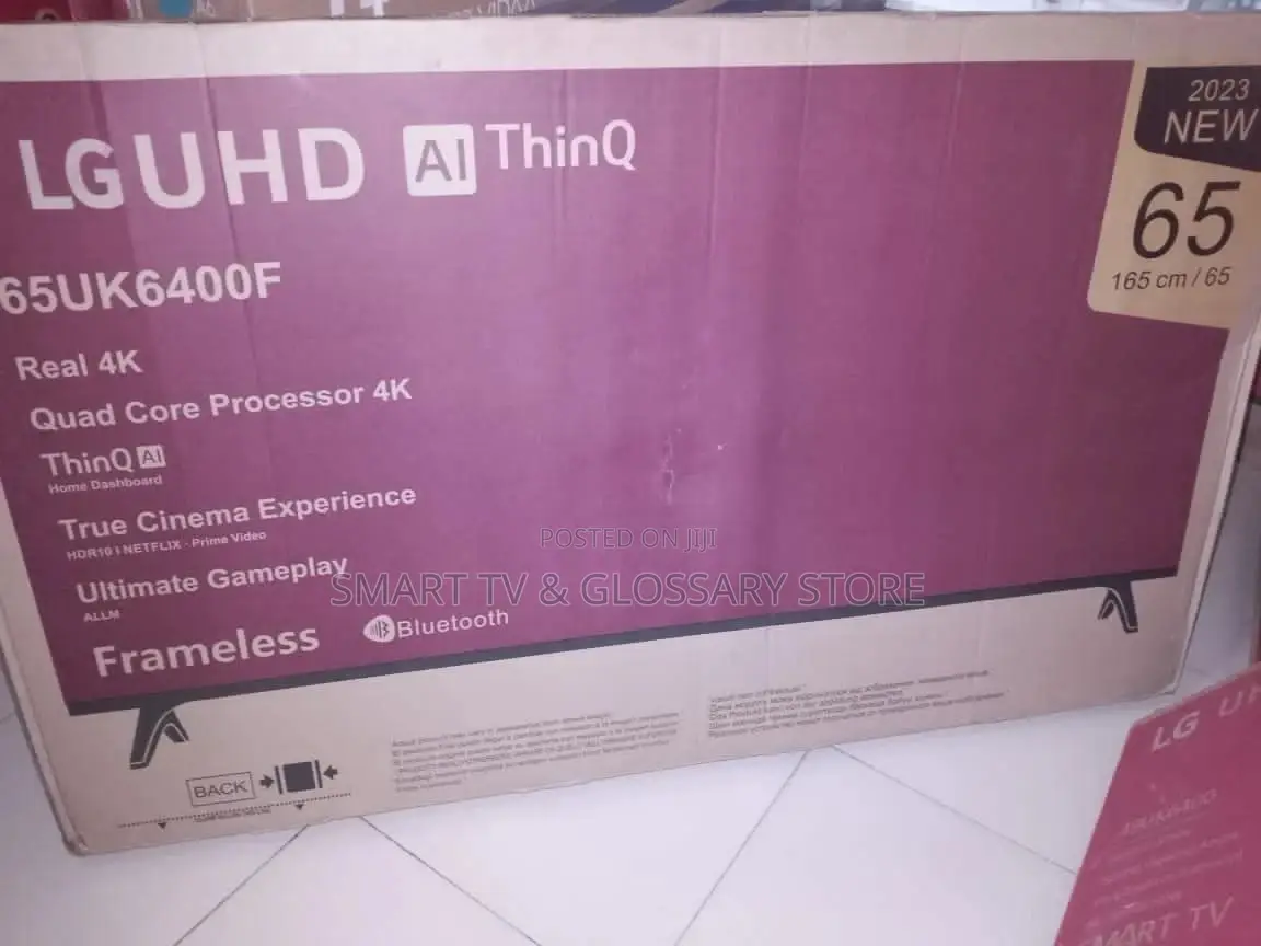 LG Tv 65 Inches A1 Thinq Bluetooth Netflix Frameless Wifi