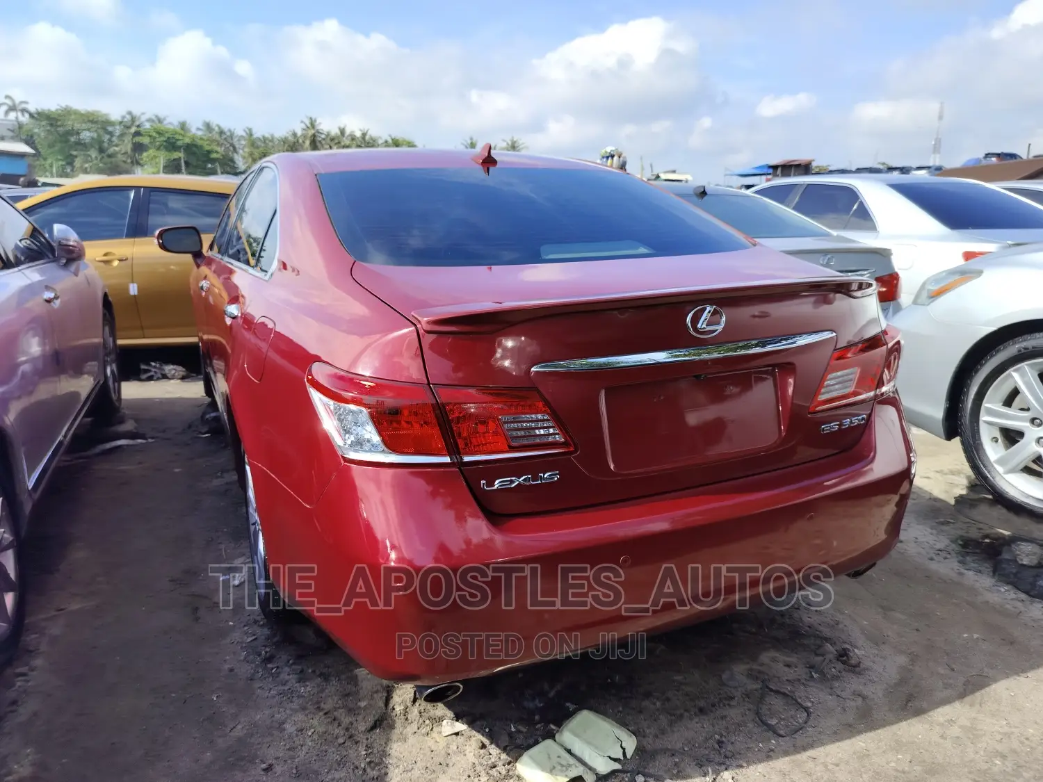 Lexus ES 350 2011 Red