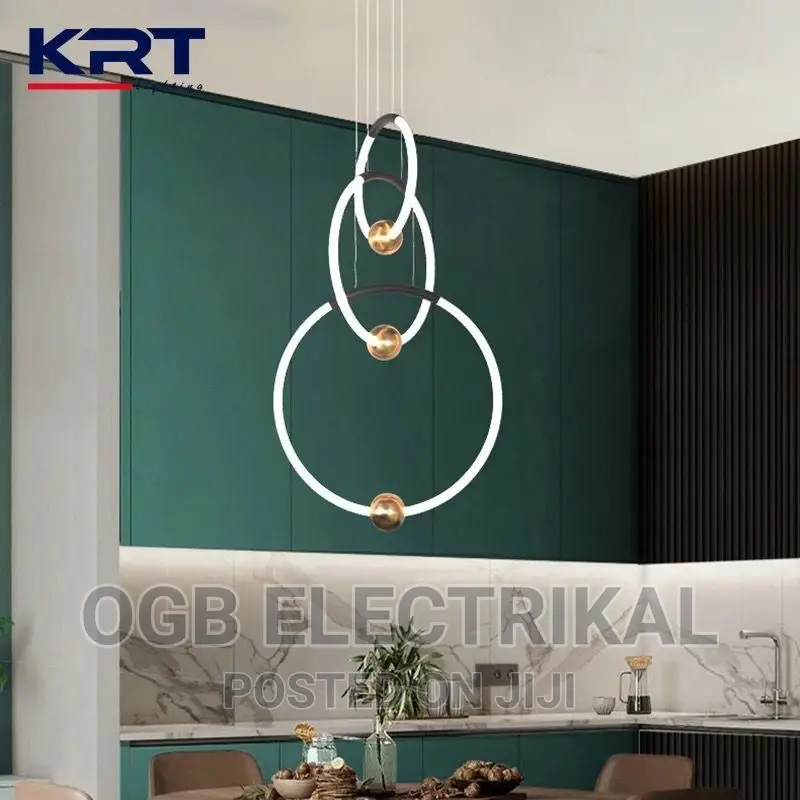 Modern Simple Crystal LED Chandelier