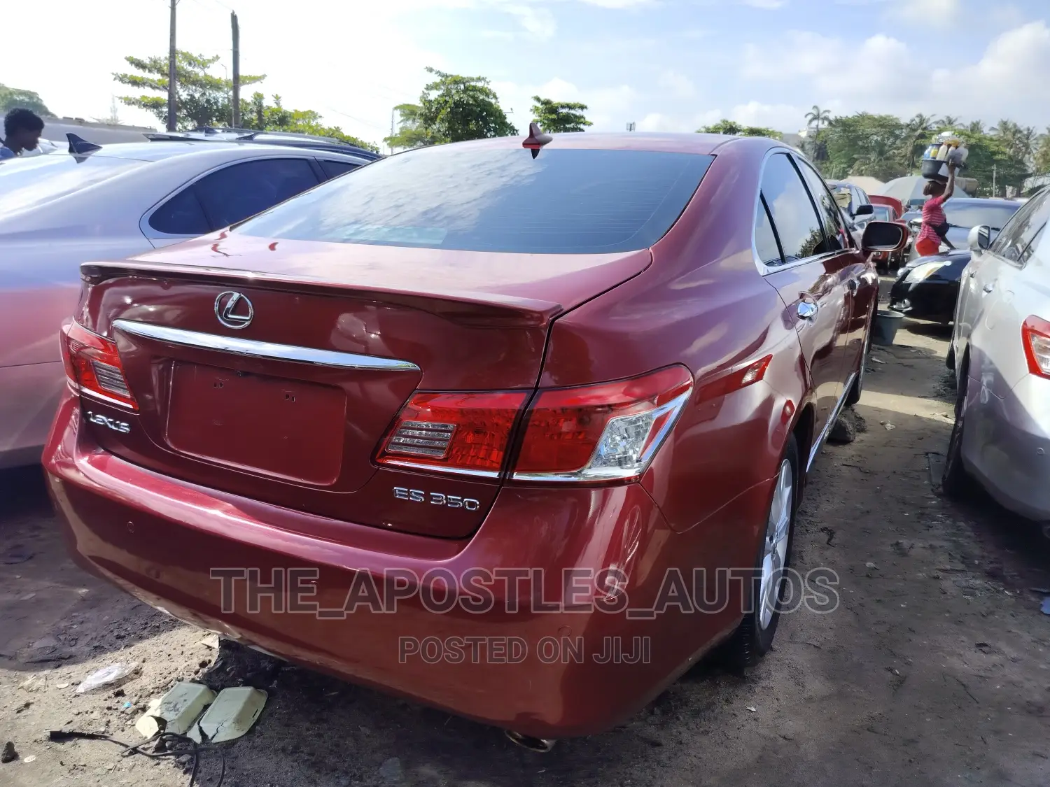 Lexus ES 350 2011 Red