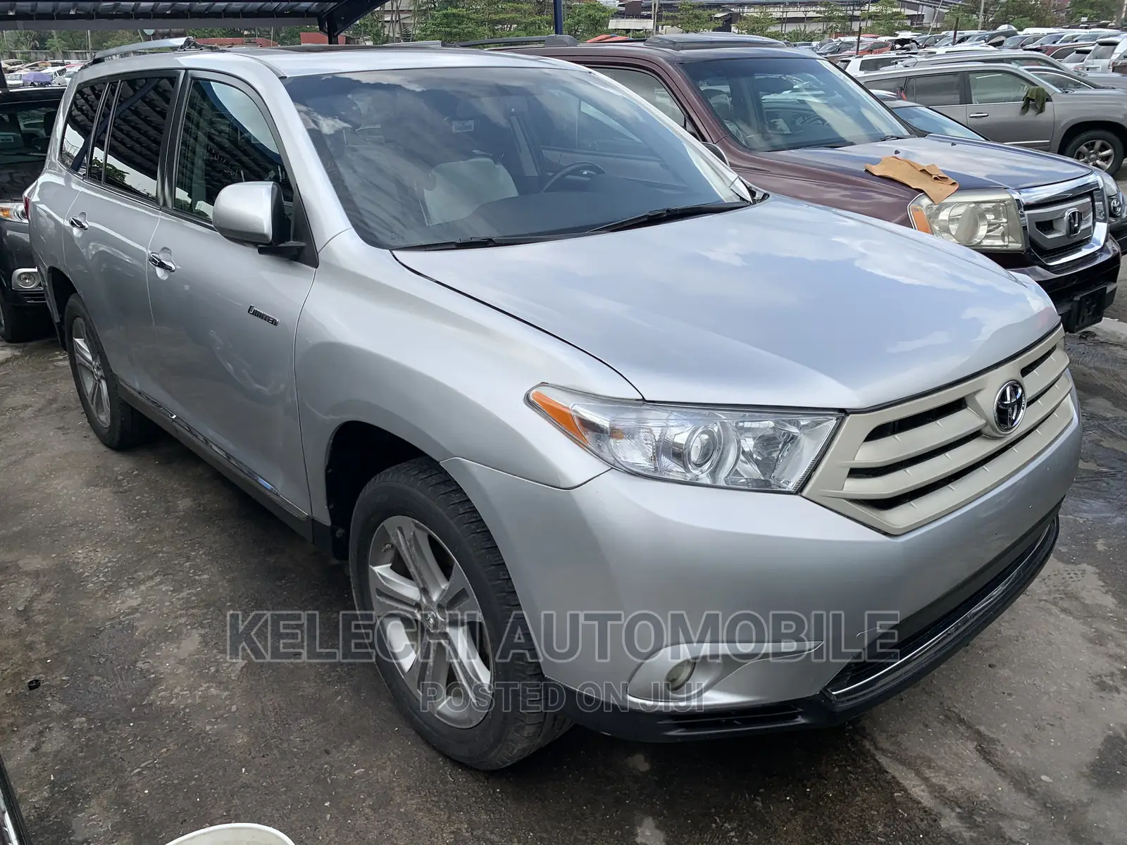 Toyota Highlander Limited 2012 Silver