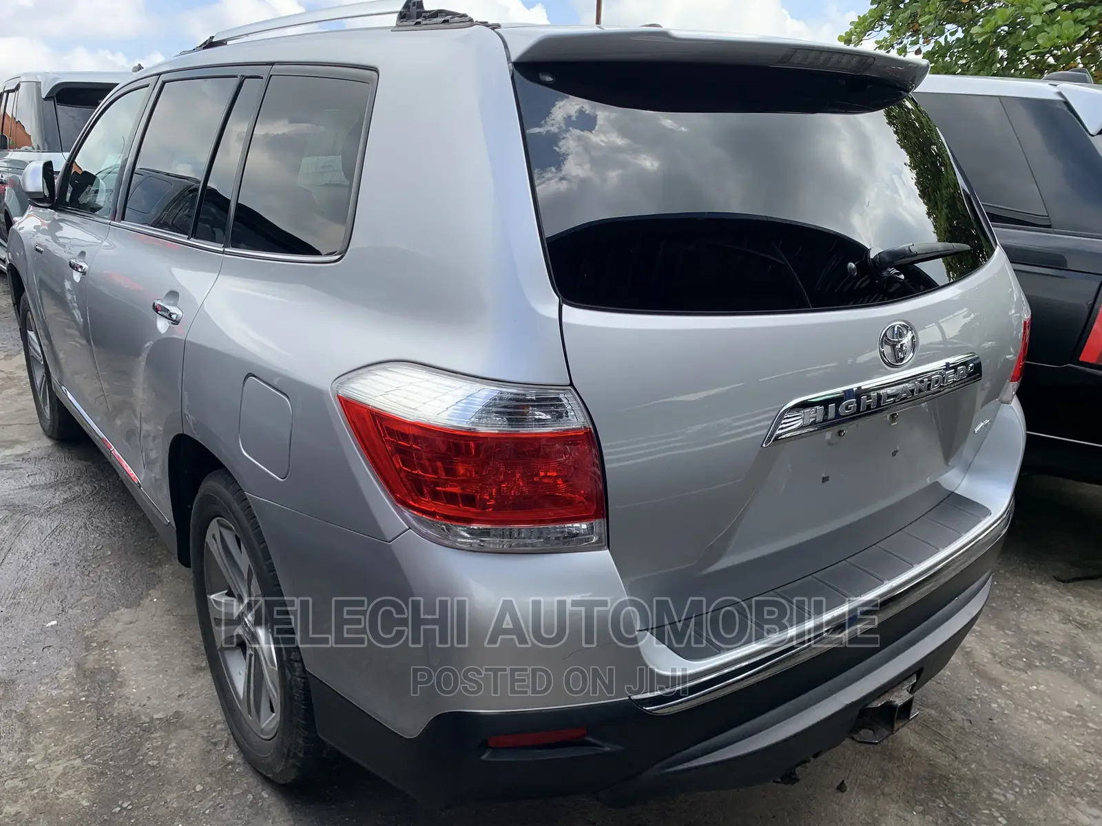 Toyota Highlander Limited 2012 Silver