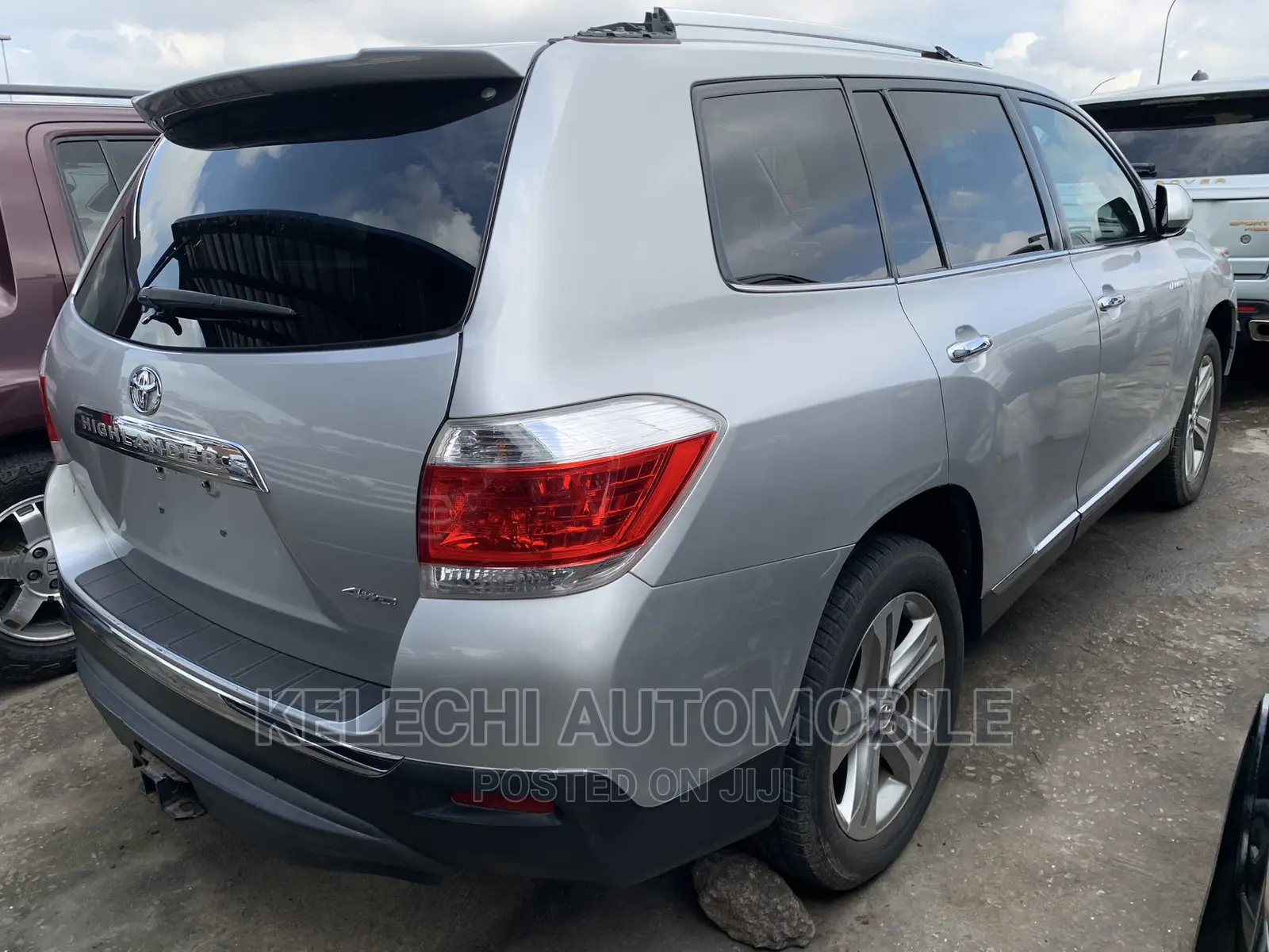 Toyota Highlander Limited 2012 Silver