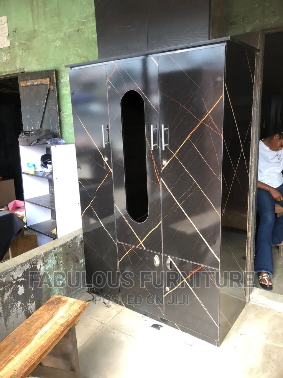 Quality Wardrobe With Mirror