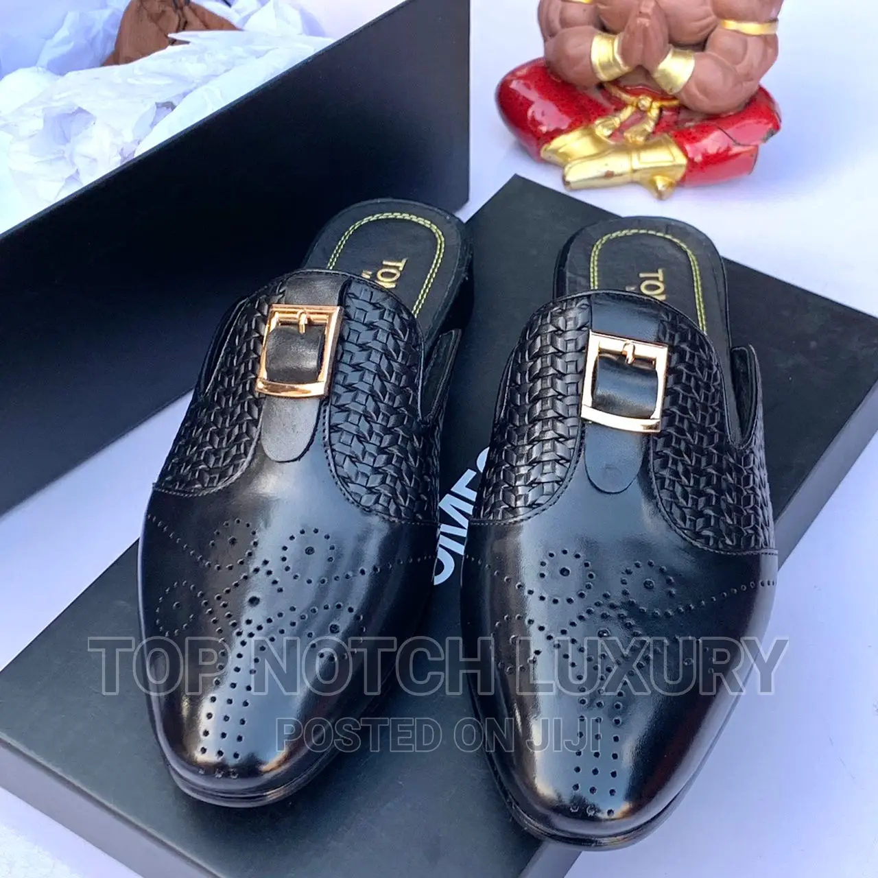 Tomford -Italian Leather Luxury Half Shoe