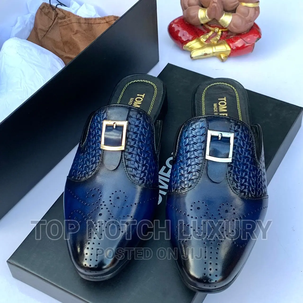 Tomford -Italian Leather Luxury Half Shoe