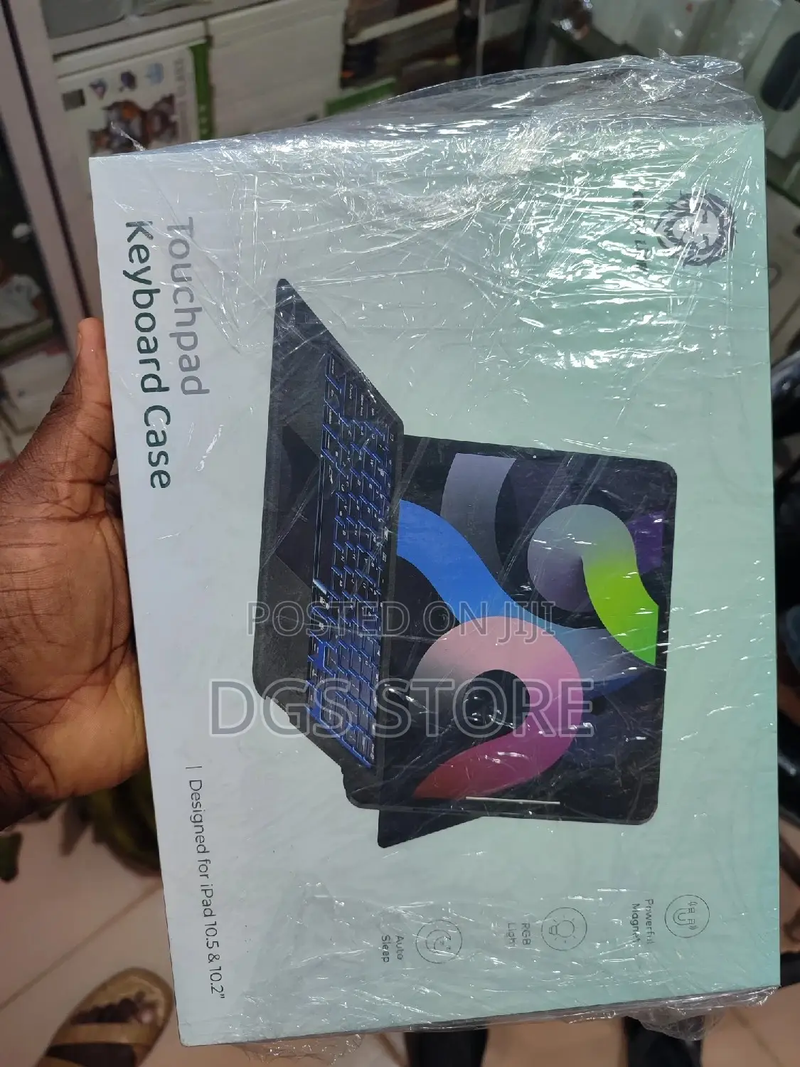 Green Lion Touchpad Keyboard Case for iPad 10.5" 10.2"