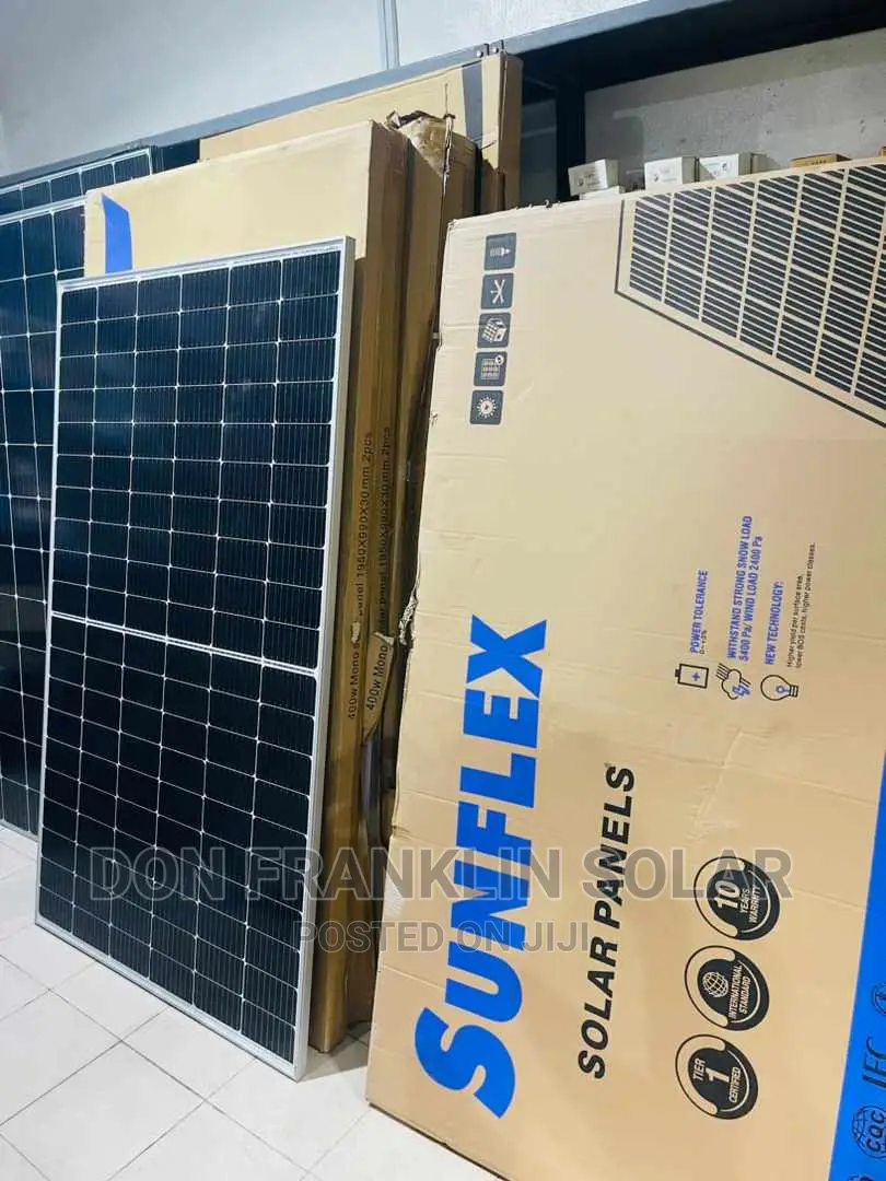 400watts Sunflex Brand New Solar Panel