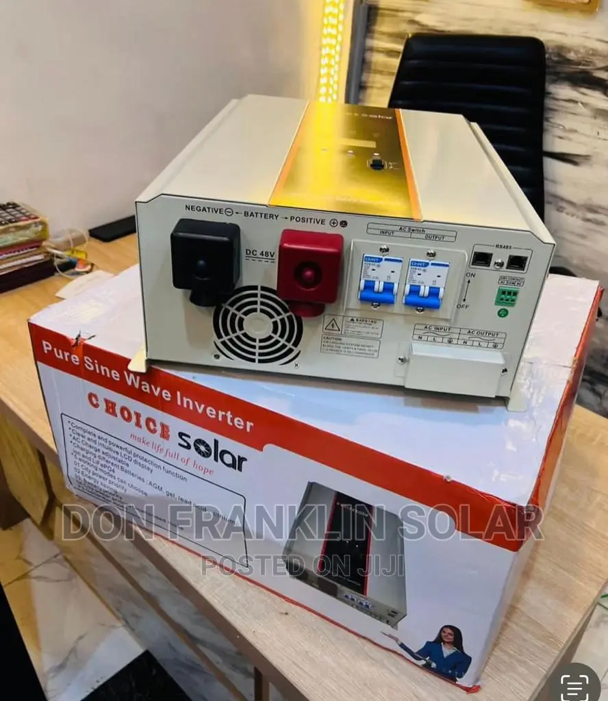 5kva/24v Choice Pure Sine Wave None Hybrid Solar Inverter