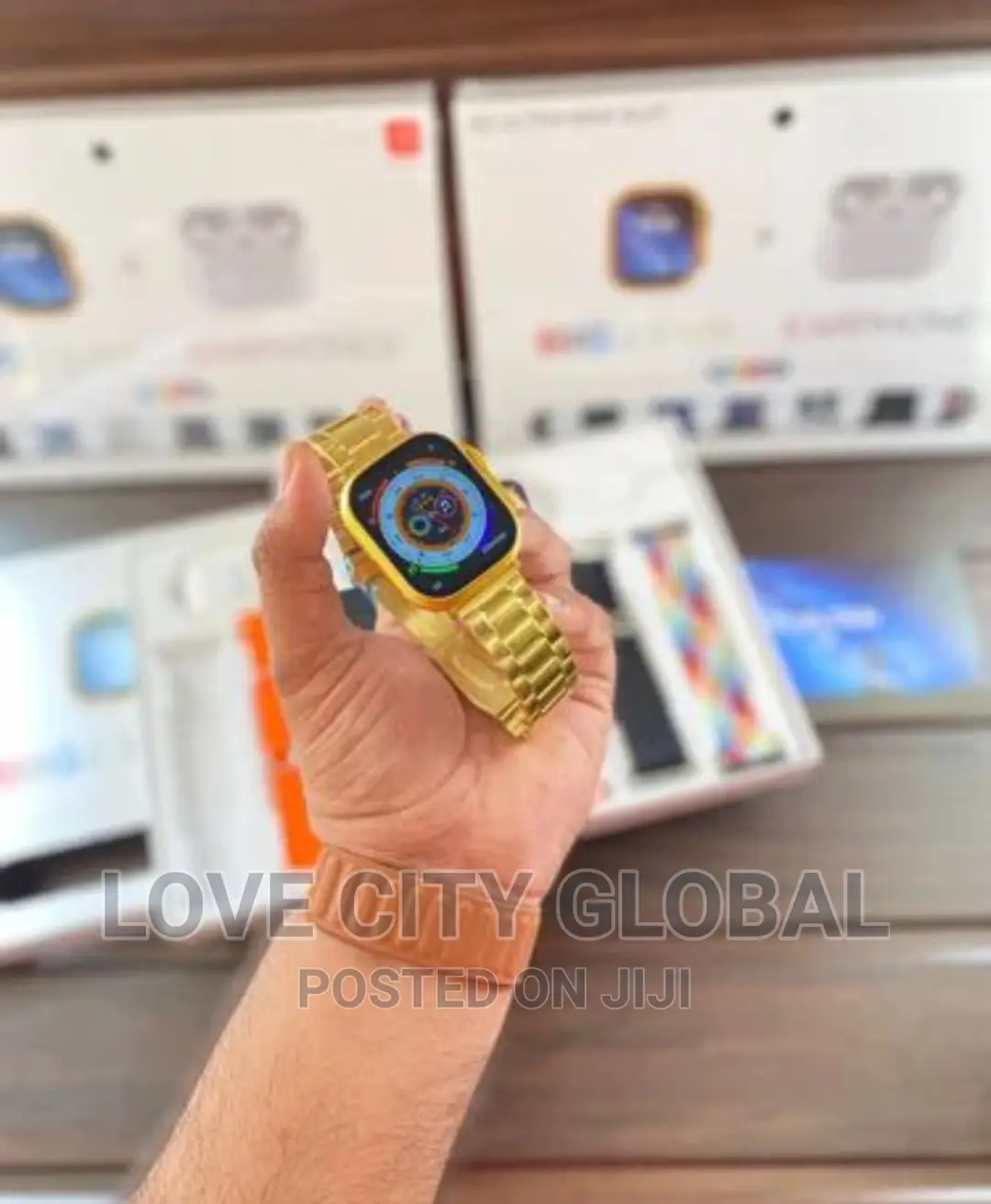 I20 Ultra Max Suit 10in1 Set Smartwatch With 7 Straps 49mm