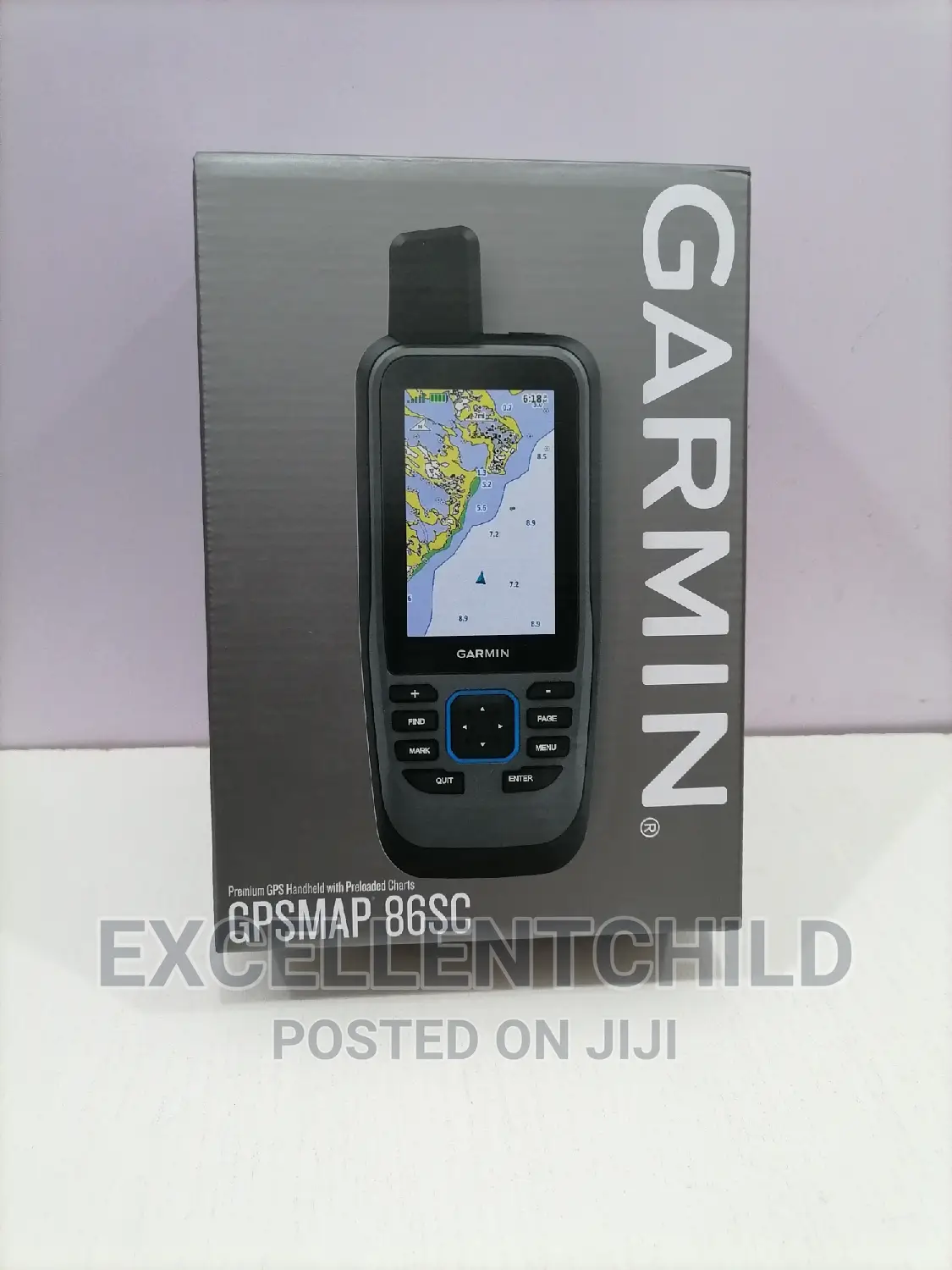 Garmin GPSMAP 86SC GPS Handheld With Preloaded Charts