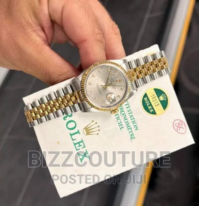 Original ROLEX DATE-JUST 36mm 1986-16013 Jubilee Diamonddial