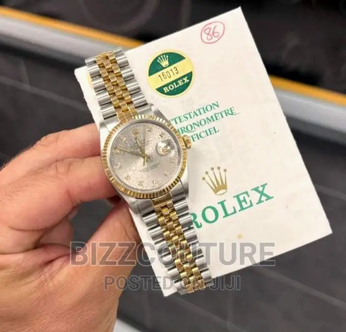 Original ROLEX DATE-JUST 36mm 1986-16013 Jubilee Diamonddial